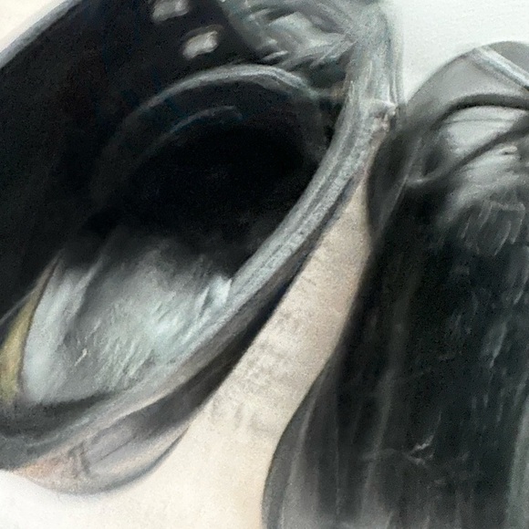 Dr. Martens Women's Emmeline 5-Eyelets Ankle Boot Black Vibrance Croco US 8 - Picture 6 of 9